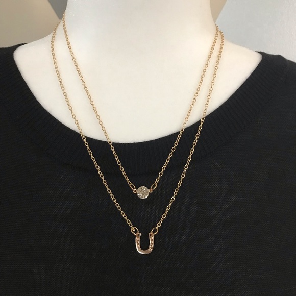 Gold Good Luck Necklace - Picture 1 of 5